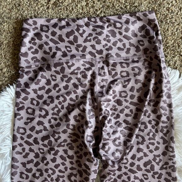 Rae Mode Animal Print Leggings Purple Womens Size Small - Picture 4 of 7